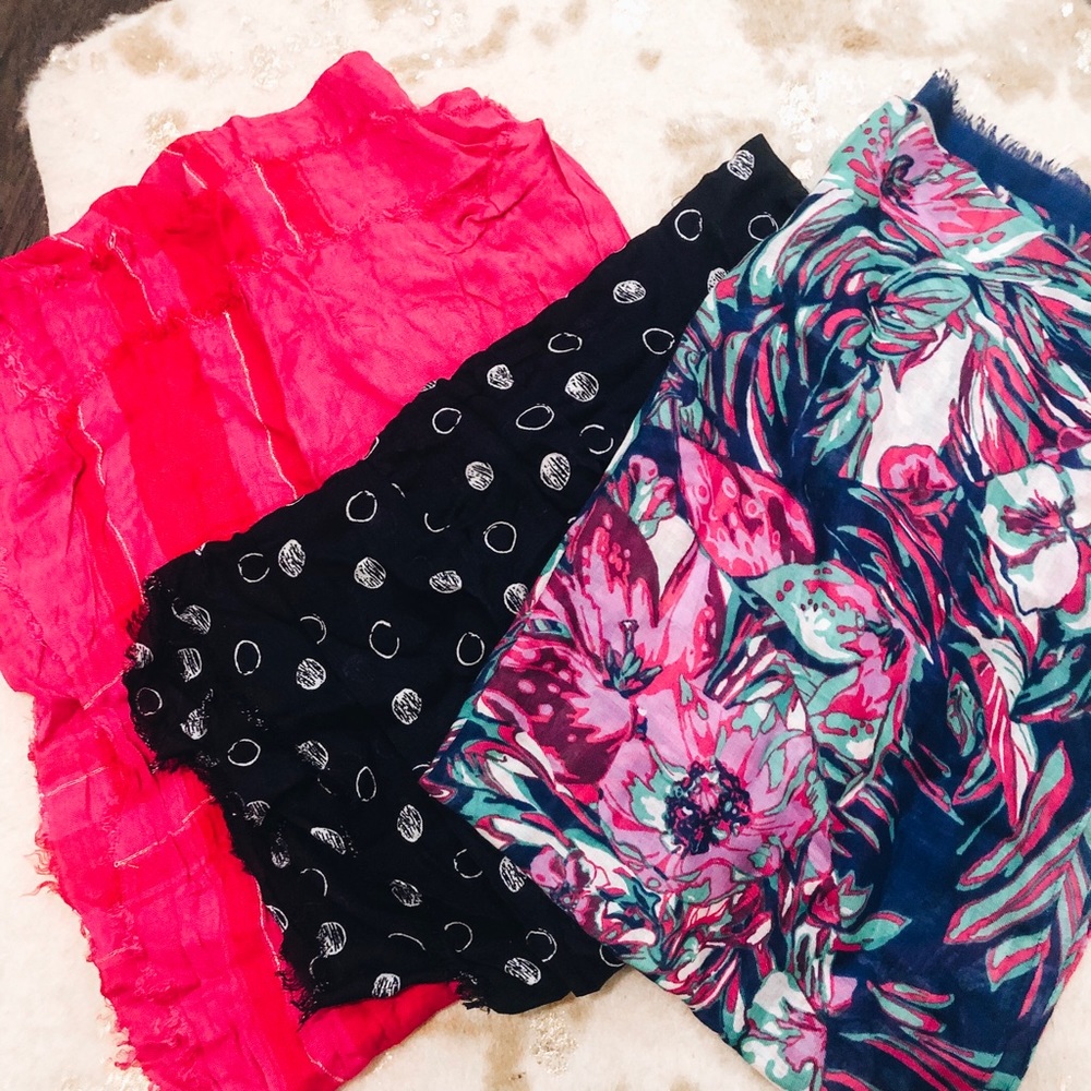 Set of 3  scarfs